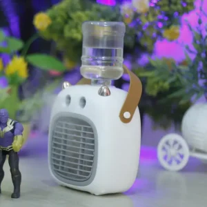470668924_122209824632069562_4821061412815815985_n.webp Desk Mini Fan With Humidifier,USB Rechargeable Cooler,Portable Air Conditioners,Large Capacity,3 Gear for Summer Home Appliance